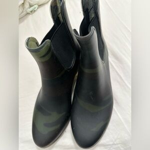 J. Crew Camouflage Ankle Rain Boots